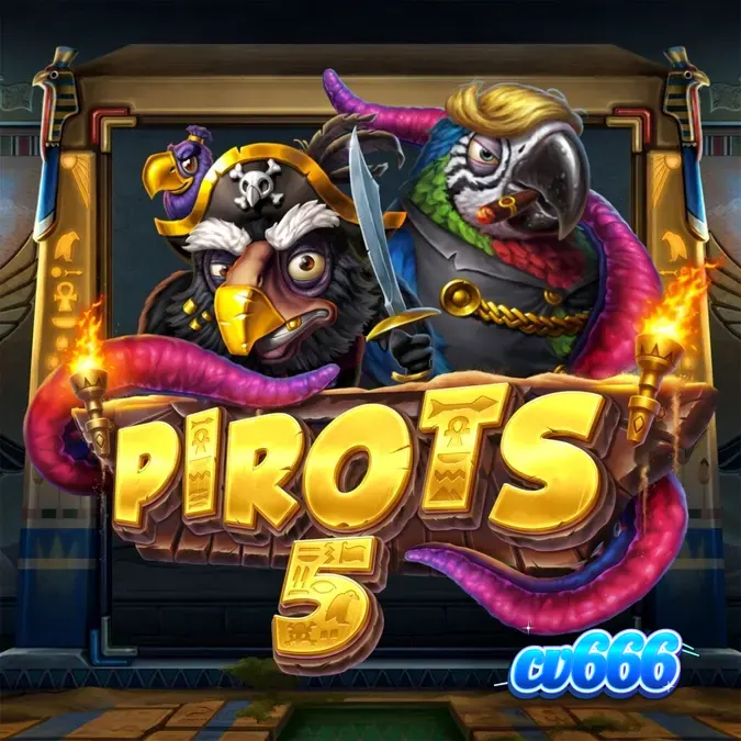 Tampilan visual grid permainan Pirots 5 dengan tema Cursed Temple
